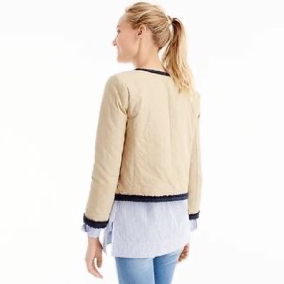J. Crew quilted safari jacket - Picture 2 of 8